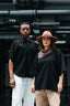 T-shirt oversize Edge - Noir