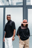 T-shirt oversize Edge - Noir