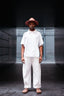 Pantalon barrel Wild - Blanc
