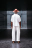 Pantalon barrel Wild - Blanc