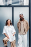 Chemise Oversize Sleek - blanc