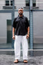 Chemise oversize Sleek - Noir