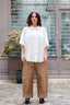 Pantalon barrel Wild - Beige